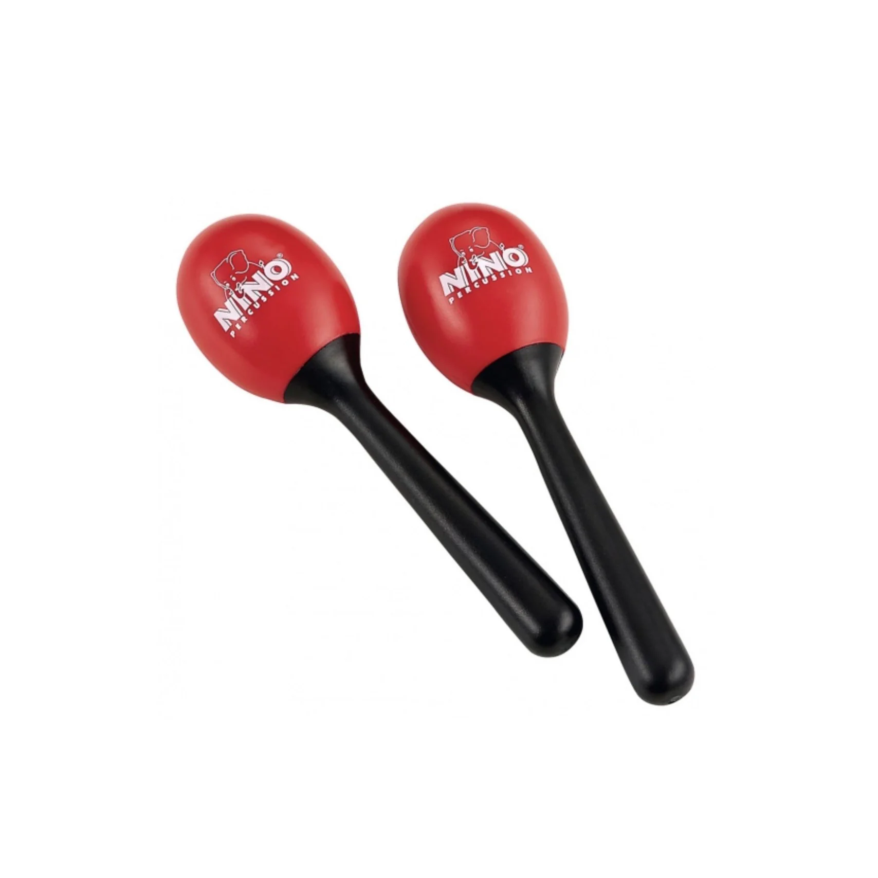 NINO569R Plast Maracas, Red