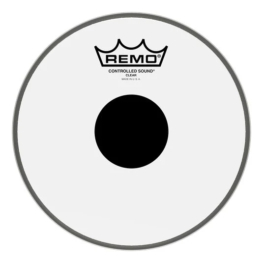 Controlled Sound Clear 8" Top Black Dot