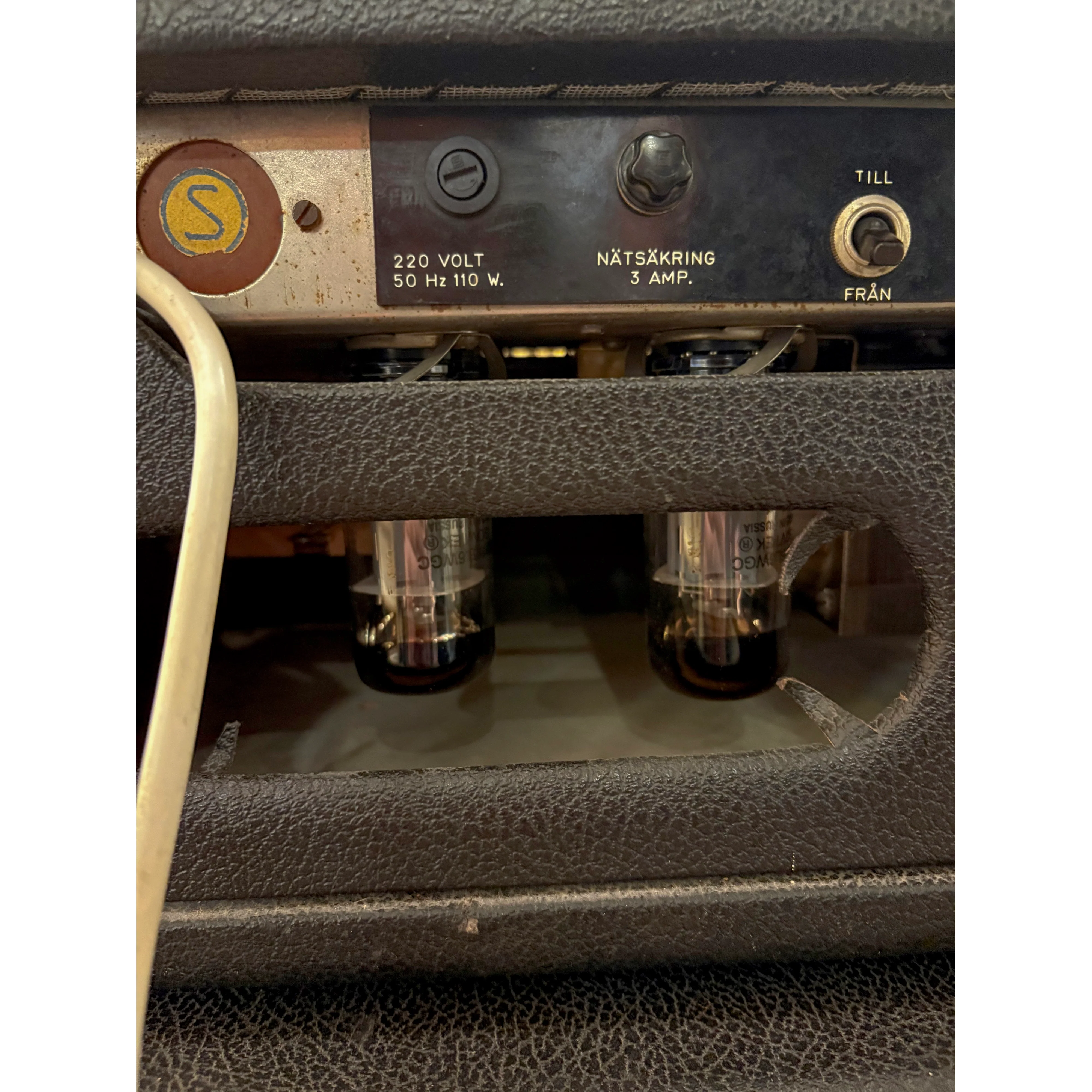 Bassman AA165 Blackface från 1965 - Image 4