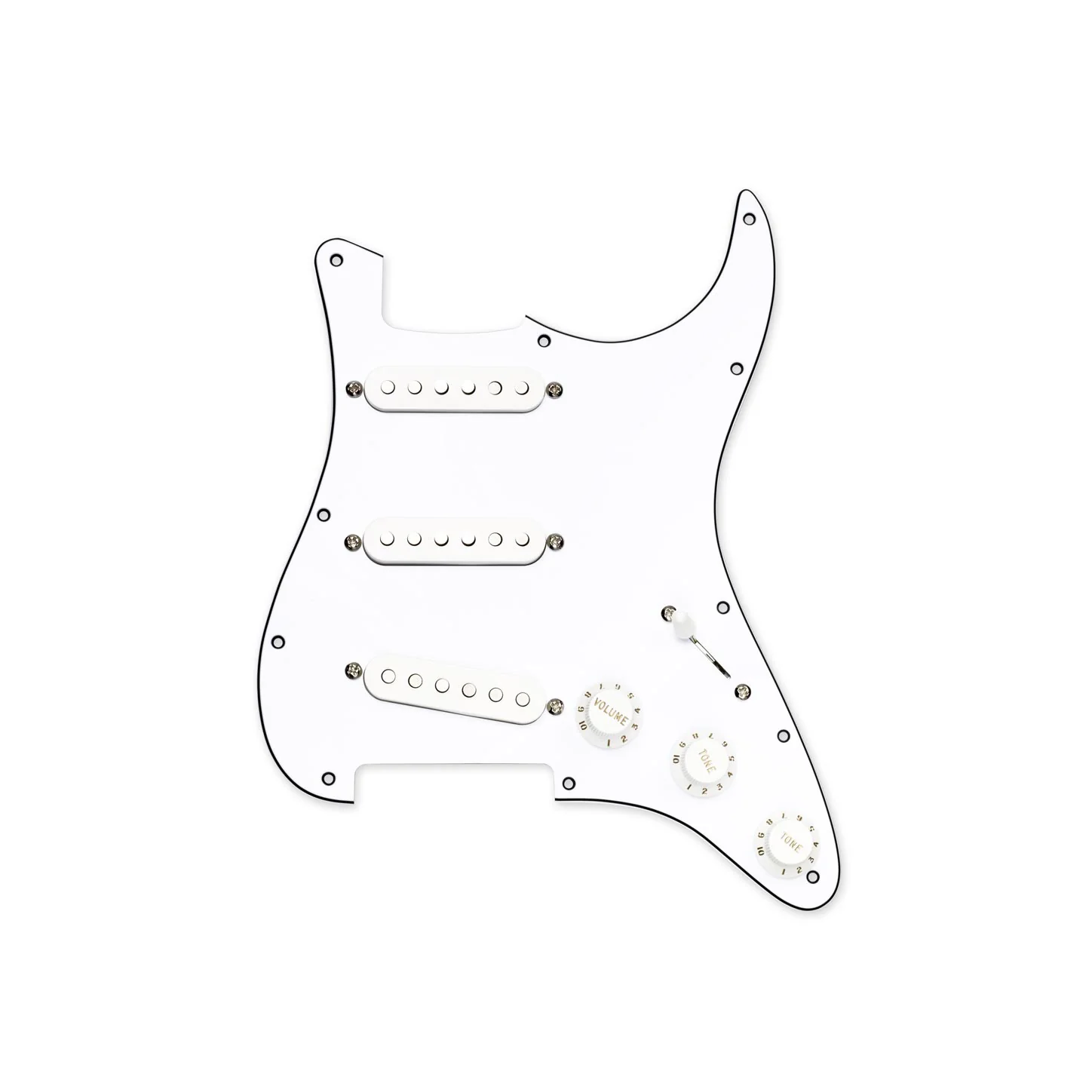 FG2108WA4 Pre-Wired AREA Strat Humcanceling Replacement Pickguard