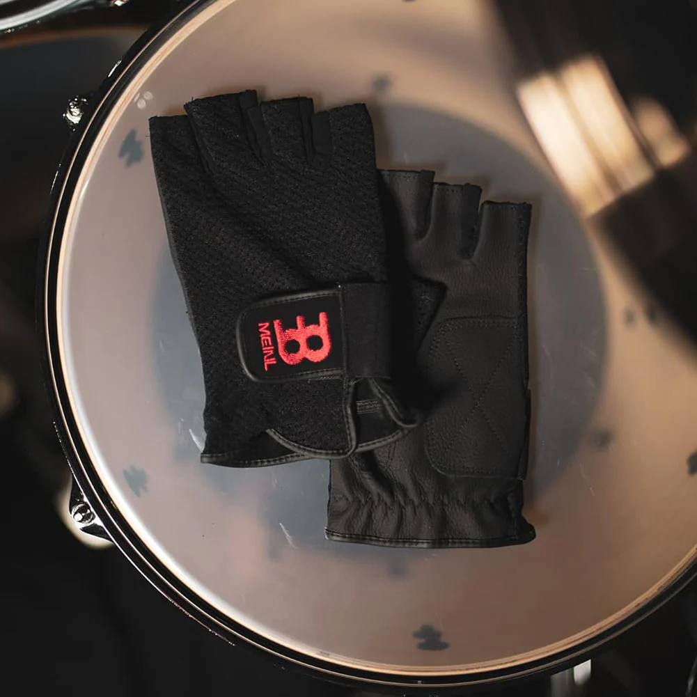 MDGFL Fingerless Drummer Gloves Medium - Image 3