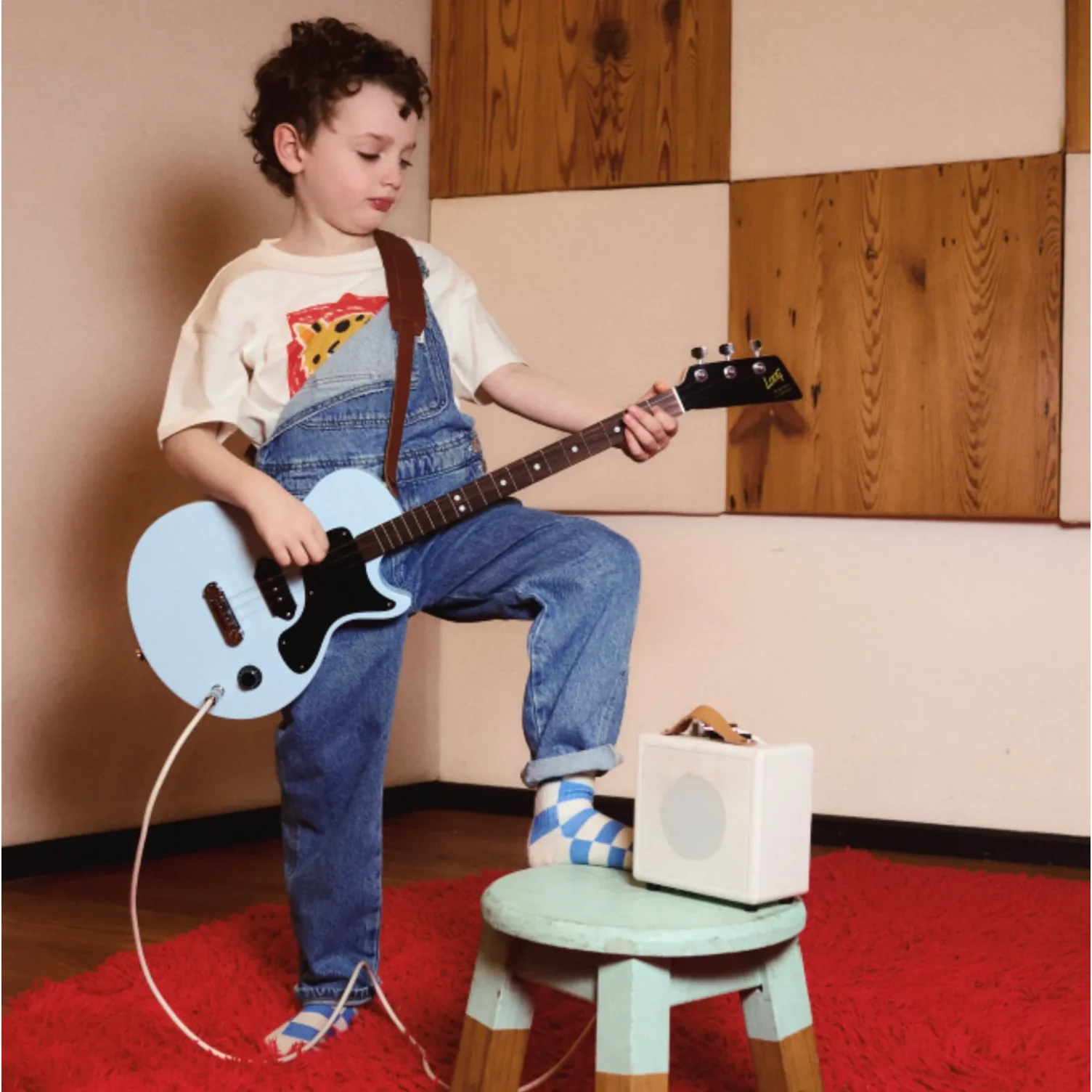 Gibson x Loog Les Paul Frost Blue - Image 15