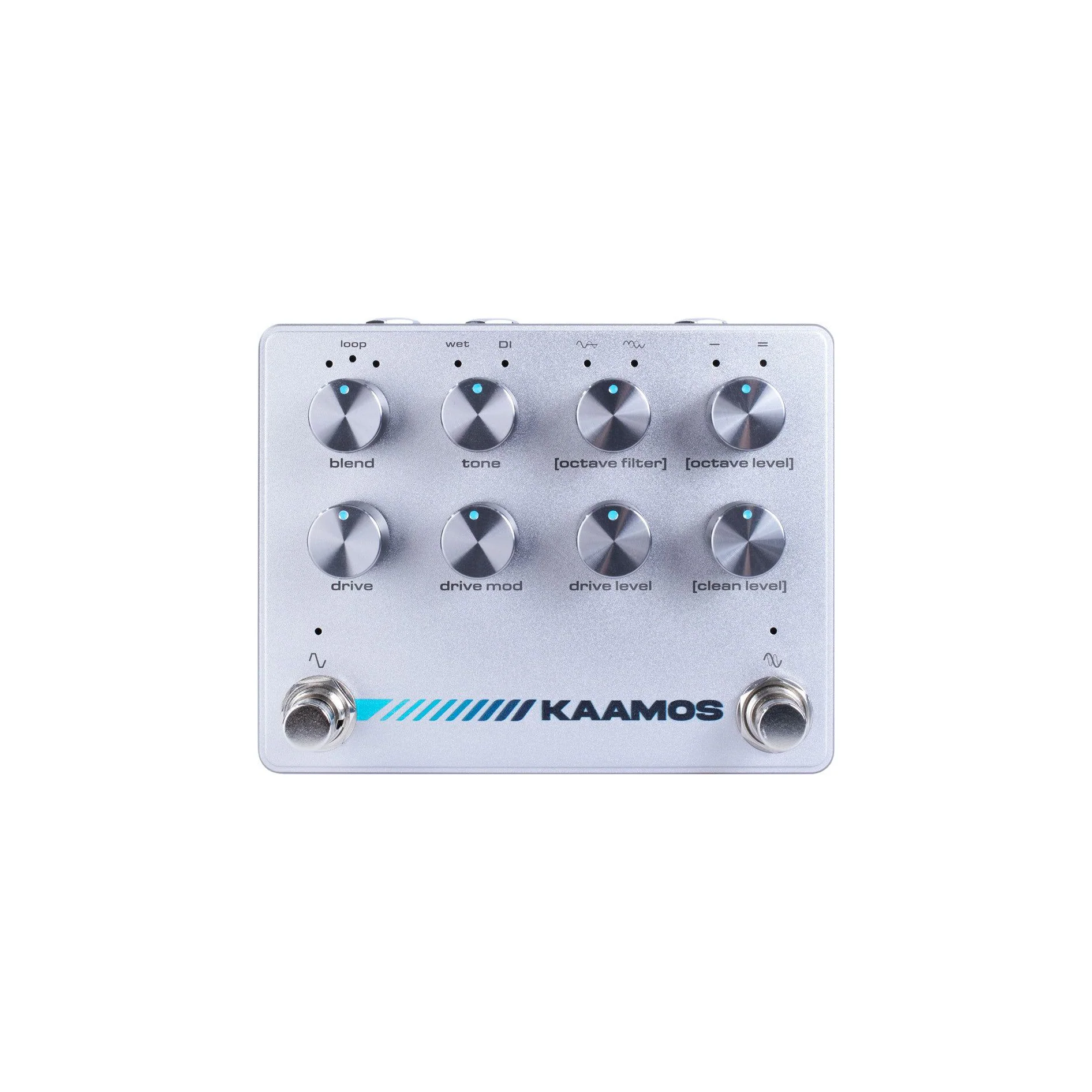 Kaamos Distortion Octaver Pedal