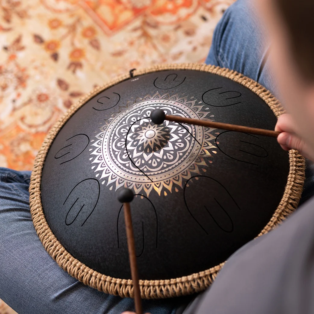 OSTD1BKE Octave Steel Tongue Drum D Kurd - Image 6