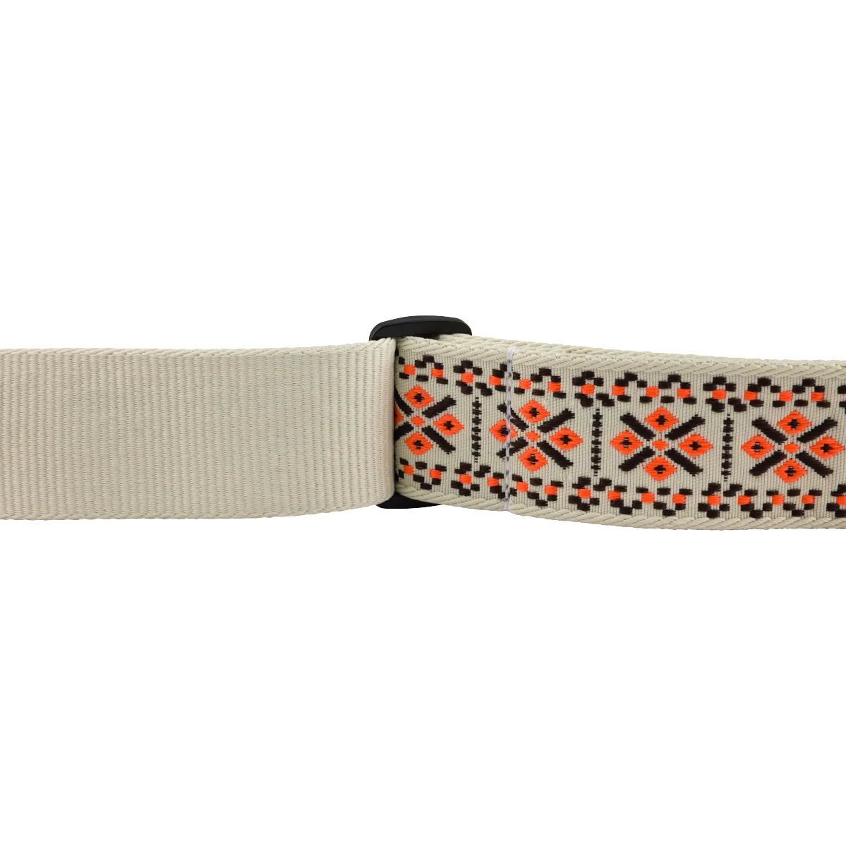 Pasadena Woven Strap Lattice Orange 2" - Image 3