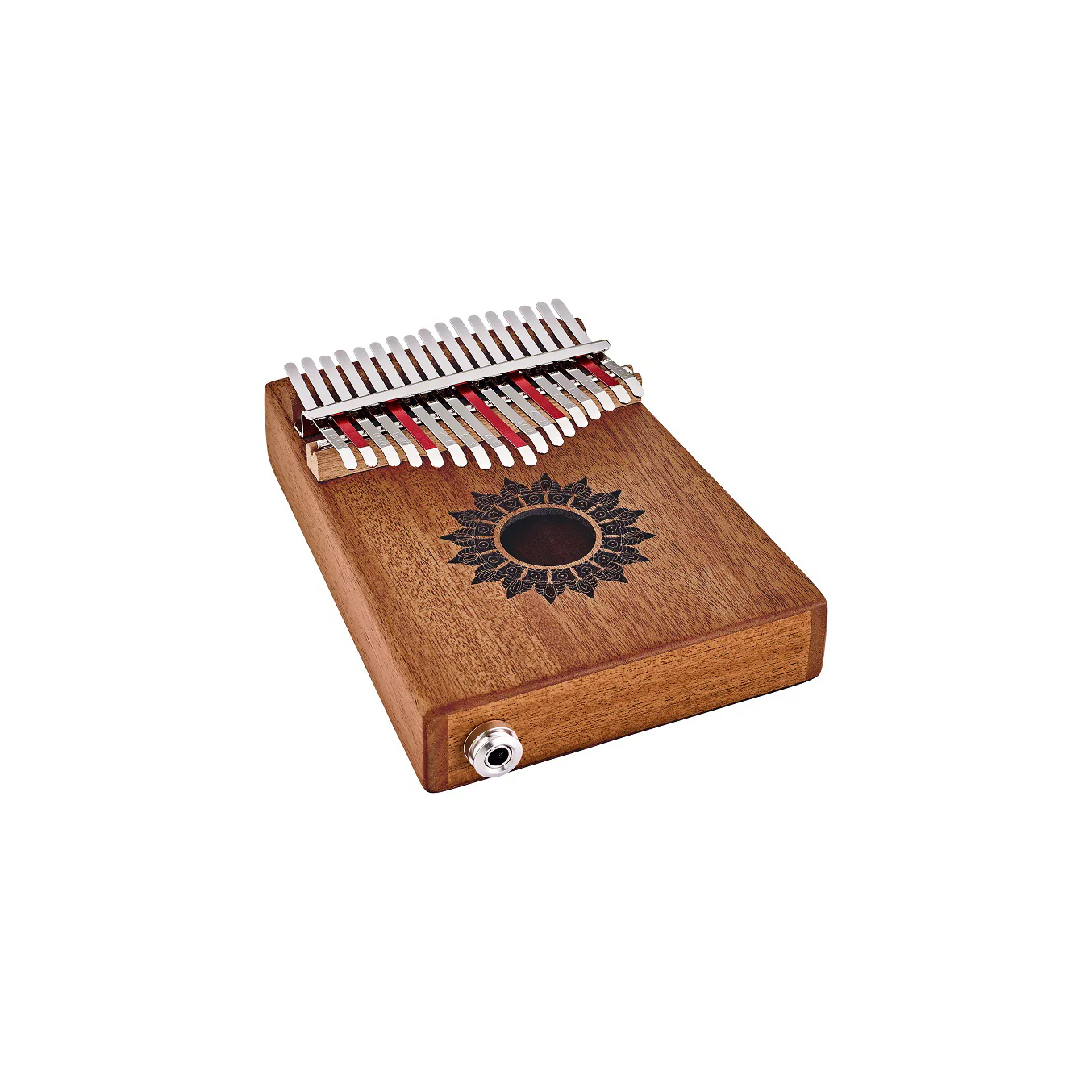 PKL1708H Kalimba C Major 17-Notes Mahogany med pickup