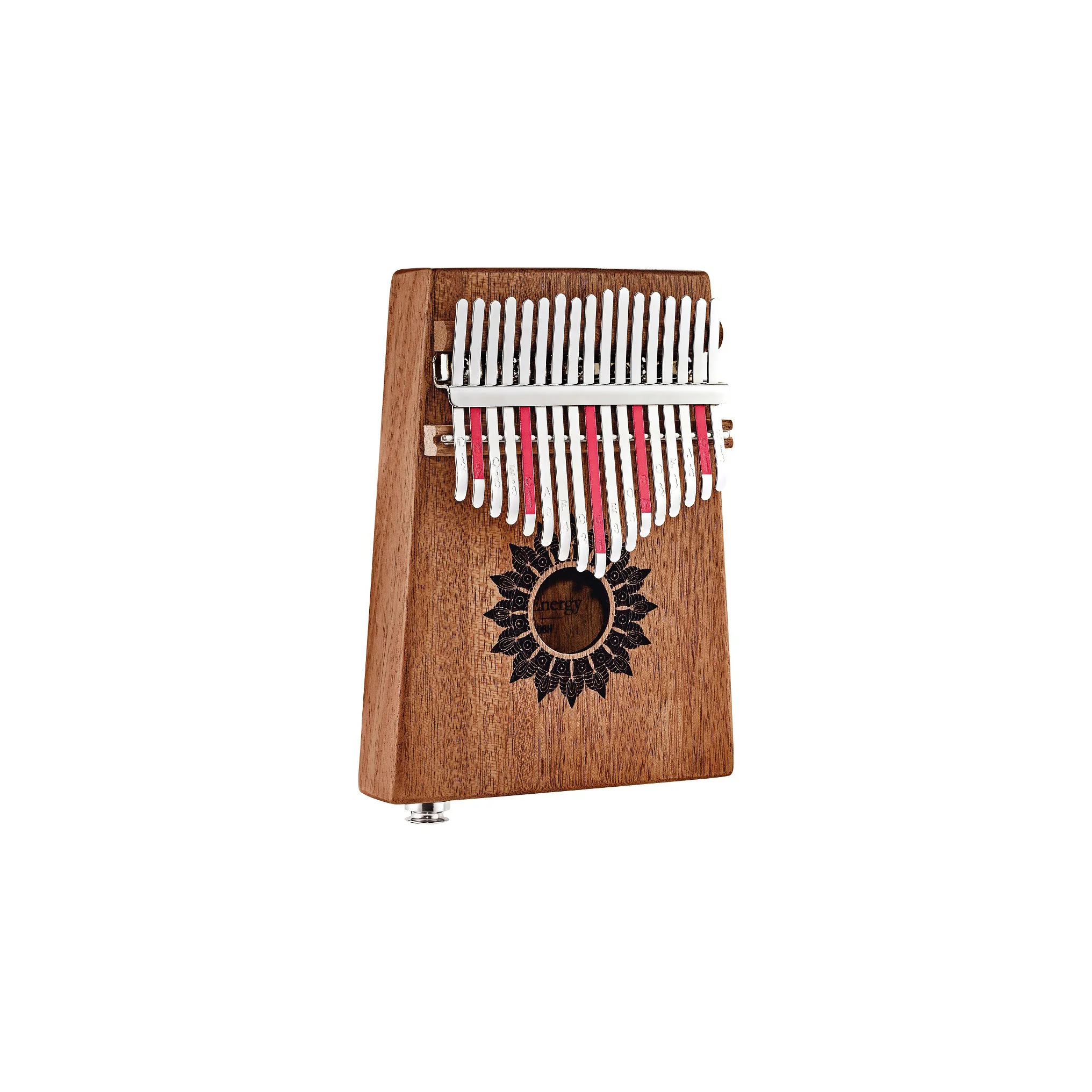 PKL1708H Kalimba C Major 17-Notes Mahogany med pickup - Image 2