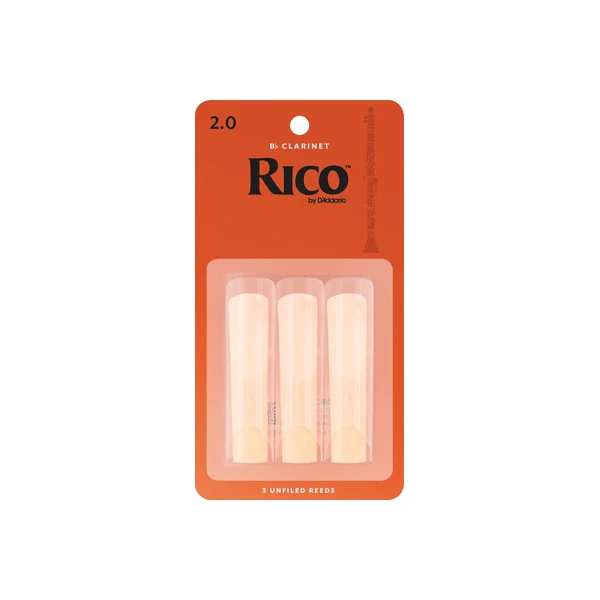Rico Bb-Klarinett 3-pack rörblad - Image 2