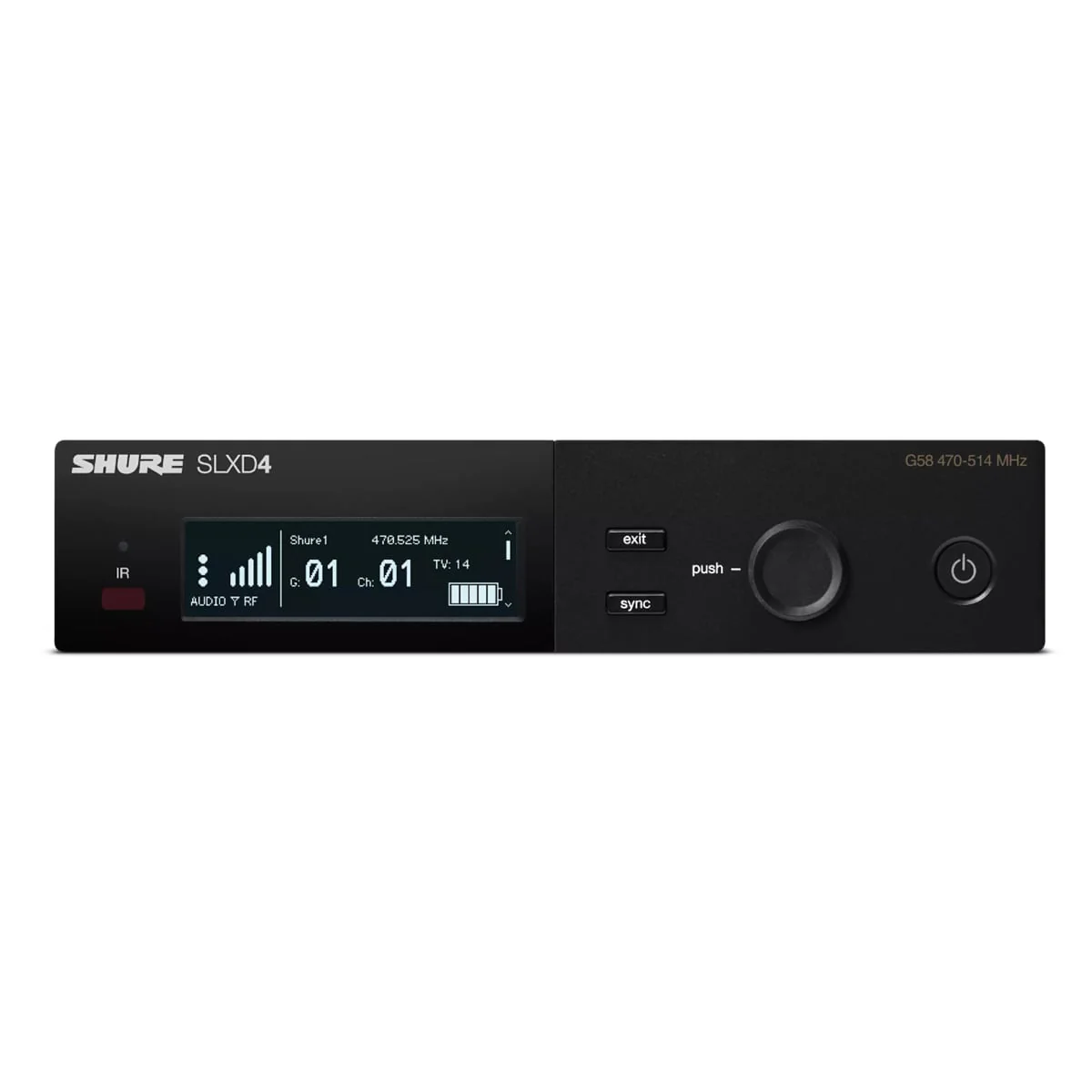 SLXD14E med WL185 myggmikrofon kardioid 823-865MHz - Image 3