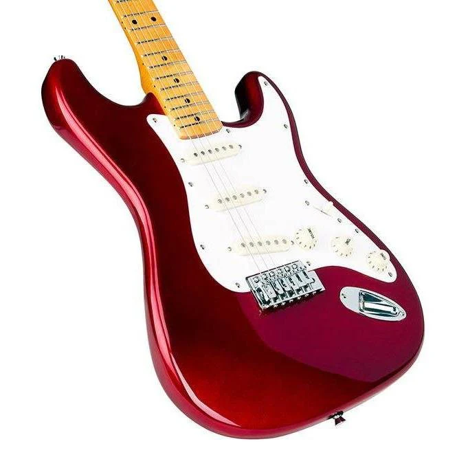 SST57 Candy Apple Red Strat - Image 4