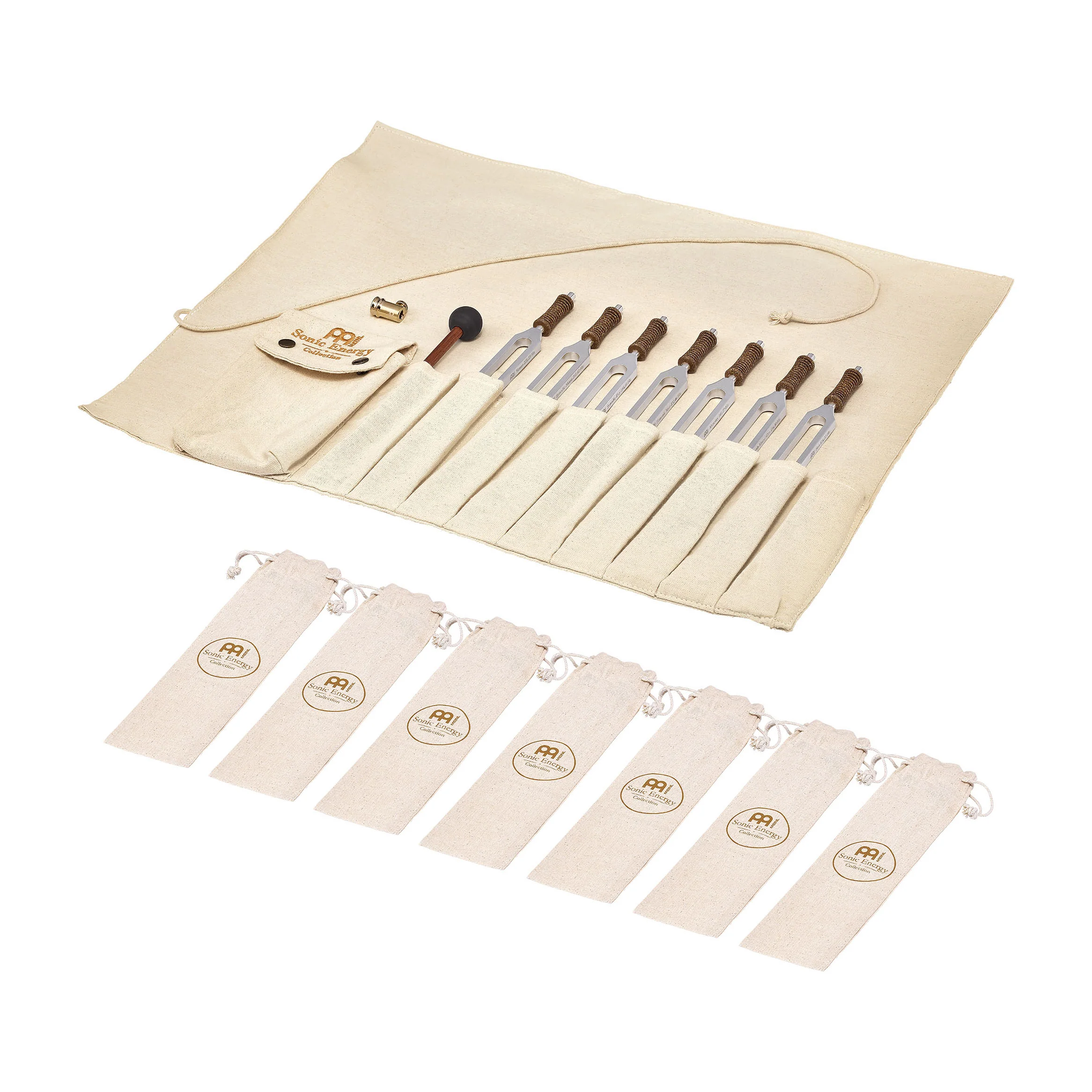 TF-SET-CHA-R Tuning Fork Rollup Chakra Set - Image 2